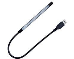 Flexibele dimbare USB leeslamp met aanraakschakelaar