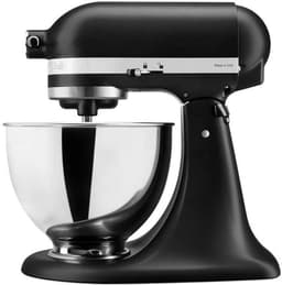 Kitchenaid Artisan 5KSM95PSEBM - Keukenmachine - 4,3L - Mat Zwart - 3 Menghaken — thumbnail 4