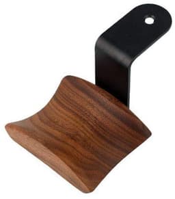 Hoofdtelefoon Hanger onder Bureau - Walnoot Hout en Aluminium — thumbnail 1