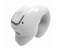 GD28 Bone Conduction TWS - hoofdtelefoon – Bluetooth 5.3 - Lichtgewicht - Oorclip - Headset - Sport - Games & Werk - Wit