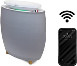 AIR AND ME Lendou Luchtreiniger – 35 m² – 300 m³/u – HEPA & Actieve Koolstoffilter – Wifi & App (iOS/Android) – Google Home – 4 Snelheden + Turbo – 37-60 dB – 2 USB-poorten — thumbnail 1