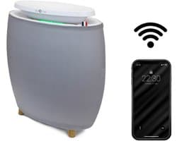 AIR AND ME Lendou Luchtreiniger – 35 m² – 300 m³/u – HEPA & Actieve Koolstoffilter – Wifi & App (iOS/Android) – Google Home – 4 Snelheden + Turbo – 37-60 dB – 2 USB-poorten