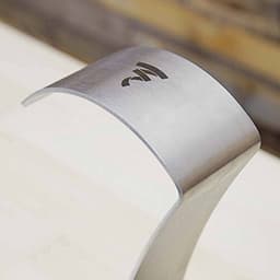 Hoofdtelefoonstandaard van roestvrij staal met synthetische basis voor hifi-hoofdtelefoons — thumbnail 3