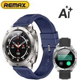 Remax WATCH22 - SmartWatch - Linkage Rotatable - IP68 - Chat GPT - Zilver — thumbnail 1