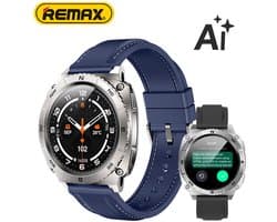 Remax WATCH22 - SmartWatch - Linkage Rotatable - IP68 - Chat GPT - Zilver
