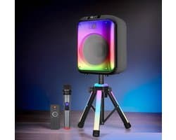 Bluetooth Speaker Party Box - Discolichten - Partybox - Incl. Afstandsbediening - Microfoon Aansluiting