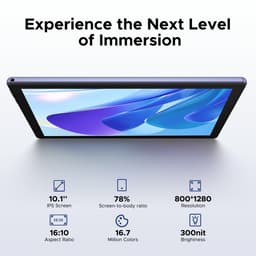 Doogee U10 - Tablet - Android15 - 16GB RAM + 128GB ROM (2TB TF) - 10 Inch IPS HD - 5060mAh - 2.0 GHz WIFI6 - 5060mah - 8mp+ 5mp - Paars — thumbnail 9