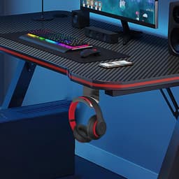 QTTVBTNA - Gaming Koptelefoonstandaard – Decoratieve Muurhouder & Hoofdtelefoon Haak met Plakstrip, Compacte Opbergoplossing, Ruimtebesparende Organizer voor Bureau, PC & Console Setup — thumbnail 2