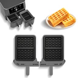 Geschikt voorCOSORI 8.5L, 10.4L / Ninja AF400EU / AF451EU / AF500EU air siliconen friteuse, bakplaat, wafelvorm — thumbnail 5