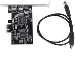 800Mbps PCI-E Express Card, 1394a IEEE 1394b Controller Card with Firewire Cable for Video, Audio Transmission, Industrial Cameras, Video Cameras — thumbnail 1