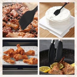 Fubzz Dual Zone Luchtfriteuse Accessoires - 13 delige set - Voor Ninja AF300EU AF400EU Princess Innsky Emerio Devology - 7.6L-9.5L - BPA vrij — thumbnail 7