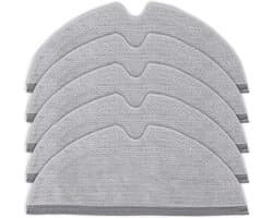 5-pack stofzuigervochtige doekjes voor Xiaomi Roborock S5- S50- S51- S55- S6- S6 MaxV- S5 Max- Q7 Max- Q7 Max+- Q8 Max- Q8 Max+- Q5 Pro- Q5 Pro+ reinigingsdoekjes