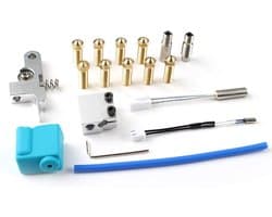 3D printer reserveonderdelen - 3D Printer Nozzles - Silicone Manche, Thermistor Verwarmbuis, Nozzle Kit, Geschikt voor diverse 3D printer modellen
