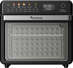 TurboTronic AFO330 AirChef Pro – Airfryer Oven – 34L – 19 Programma’s – 40°C tot 230°C – Heteluchtoven – 2100W – RVS – Multi Smart Oven - Zwart — thumbnail 7
