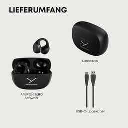 BEYERDYNAMIC Amiron Zero BT Sport Open-ear Draadloze sport-oordopjes Zwart/Rood — thumbnail 4