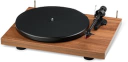 Pro-Ject Debut E Carbon Phono Platenspeler – Voorversterkt – Carbon Toonarm – HiFi LP Speler – 33/45/78 RPM – Walnoot — thumbnail 2