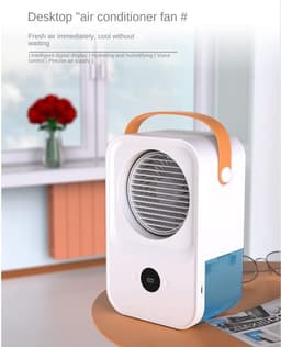 Draagbare Luchtkoeler Ventilator Mini Airconditioner met Digitale Display — thumbnail 5