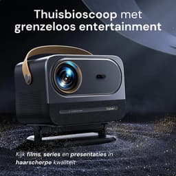 Yaber U12 Beamer – 700 ANSI Lumen – Full HD 1080P – Dolby Audio – Wi-Fi & Bluetooth – Voor Thuisbioscoop, Gaming & Presentatie – Mini Projector met HDMI en USB — thumbnail 4