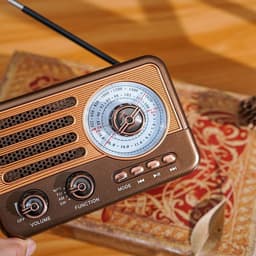 Bluetooth luidspreker - bluetooth luidspreker draagbaar - Retro Radio Vintage Bluetooth-luidspreker — thumbnail 4