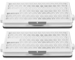 2 HEPA Airclean Plus 50 filters voor Miele Complete C3 Powerline, S8340 stofzuigerfilters - Air Clean SF-HA 50 voor Complete C2 C3 Compact C1 C2 - 2 stuks stofzuigerreserveonderdelen accessoires van