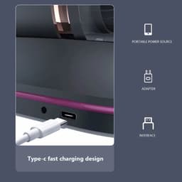 Fubzz Matrasreiniger - UV-C Stofzuiger Tegen Huisstofmijt - Draadloos En Compact - Ultraviolet Sterilisatie - 10000Pa Zuigkracht - USB Oplaadbaar — thumbnail 2