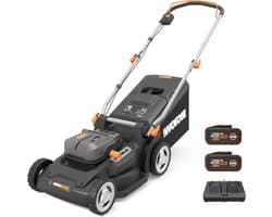 Krachtige Accu Grasmaaier met Borstelloze Motor en 37 cm Maaibreedte
