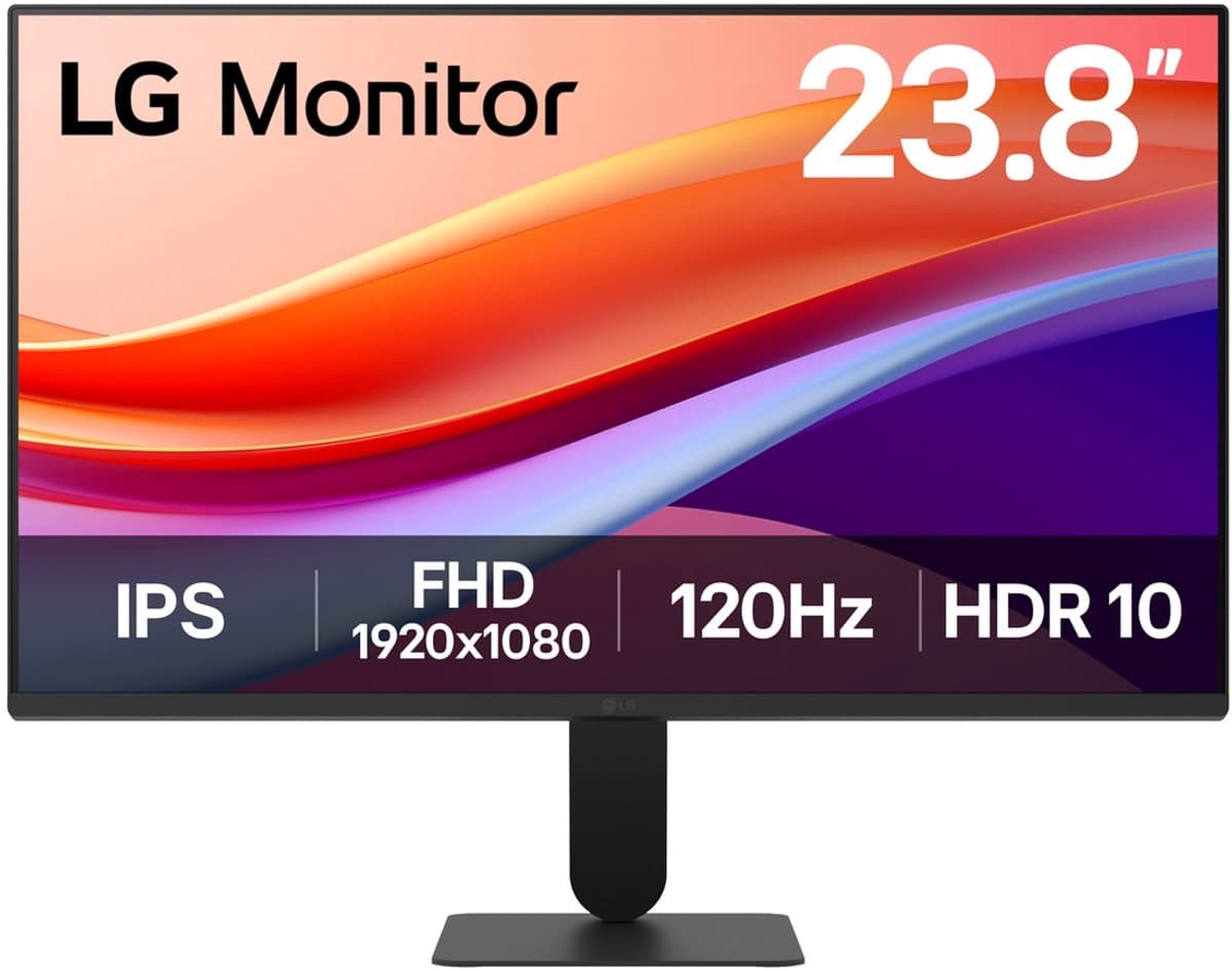 LG 24U411A-B.AEUQ 23,8 inch IPS Full HD 16:9 120 Hz 250 cd/m² 5 ms D-Sub HDMI — afbeelding 1