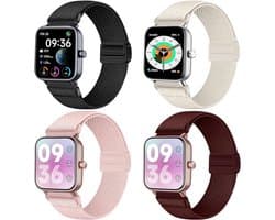 Nylon Magnetische Band gescht voor Veryfit Smart Watch IDW19/IDW13/IDW16/IDW18, 22MM Elastische voor Gloryfit P66/P66D/P72/P95, TUYOM LW36, H1/D1,T50S, Y6, R30PRO,YB54, G39, AGPTE LW11