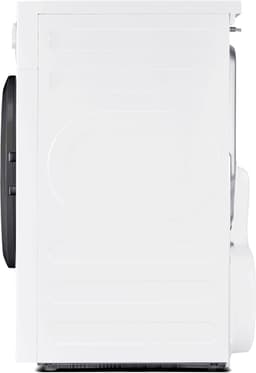Qonos Warmtepompdroogkast DR1098435– 8kg – Energieklasse E – 16 Programma’s – Stil & Efficiënt – Roestvrijstalen Trommel – Zwarte Deur — thumbnail 3