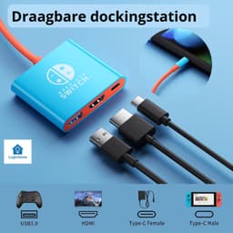 Docking station geschikt voor Nintendo Switch — thumbnail 3