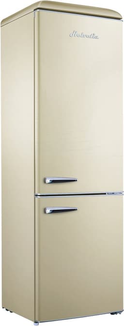 Helvetia Retro Koel-vriescombinatie HRCBGR300PEC1 - Crèmekleur (Beige) 300L - Geventileerd - Led Verlichting - XL - 192 cm hoog — thumbnail 16