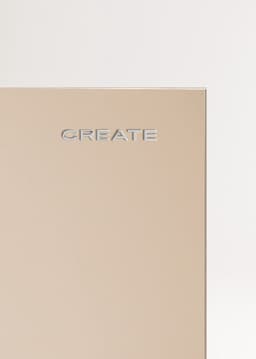 CREATE - 402L combi-koelvriescombinatie met Space Pro en Care+ - Zand- FRIDGE STUDIO COMBI PRO 402 — thumbnail 3