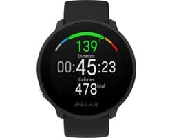 Polar Unite Fitnesshorloge en -tracker -  Zwart - Tunnel - S-L
