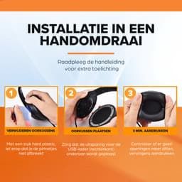 Oorkussens geschikt voor Beats By Dr. Dre Studio 2.0/3.0 wireless - Koptelefoon oorkussens voor Beats Studio antraciet — thumbnail 5