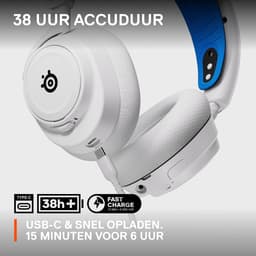 SteelSeries Arctis Nova 7P - Draadloze Gaming Headset - PS5/PS4 - Wit — thumbnail 5