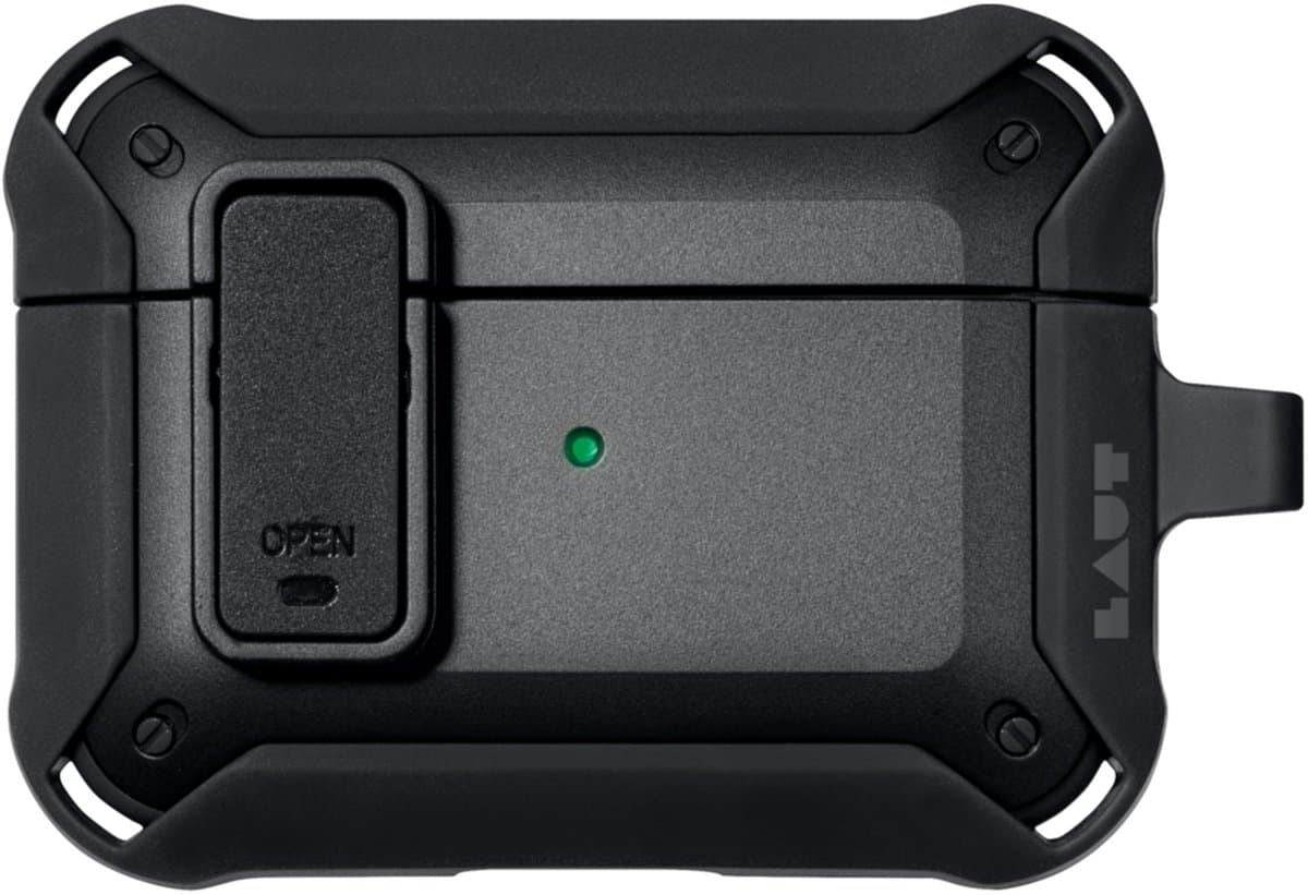 Laut Zentry hoesje geschikt voor AirPods Pro 1 / 2 - Zwart — afbeelding 1
