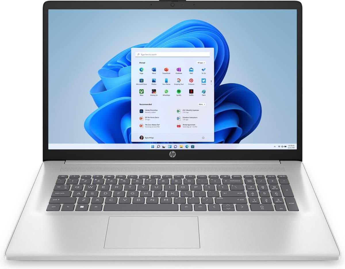 HP 17-cn2050nd - 17.3″ FHD IPS - i5-1235U - 8GB DDR4 - 512GB SSD M.2 NVMe - Windows 11 Home — afbeelding 1