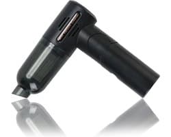 AERBES - Auto Stofzuiger Draadloos - Opvouwbaar handvat - Handstofzuiger USB Oplaadbaar - Kruimeldief Zakloos - Krachtige Zuigkracht - Compact