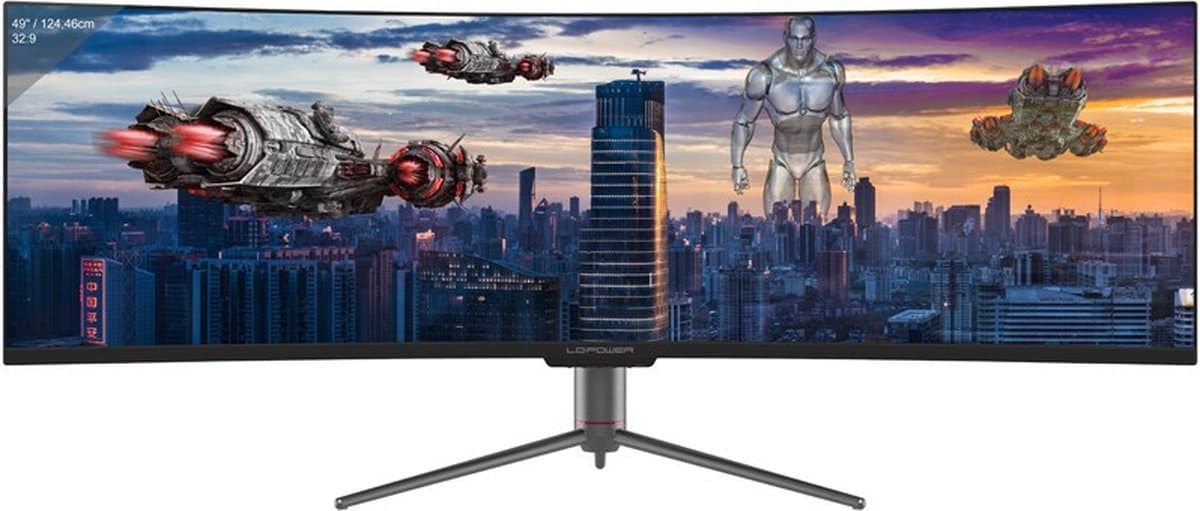 Monitor 49 - Ultrawide QHD QLED — afbeelding 1