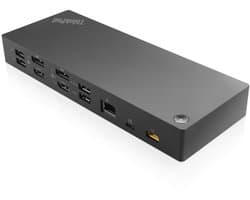 Lenovo 40AF0135UK notebook dock & poortreplicator USB 3.0 (3.1 Gen 1) Type-C Zwart