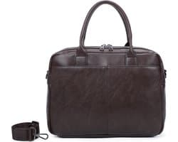 Laptop tas Blue Smith bruin