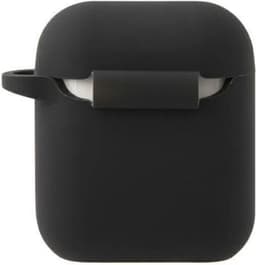 Mini Silicone Case voor Apple Airpods 1 & 2 - Zwart — thumbnail 3