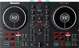 Numark Party Mix II - DJ-controller / DJ-set voor beginners met ingebouwde DJ-verlichting en DJ-mixer voor Serato DJ Lite — thumbnail 2