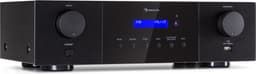 Auna AMP-4000 DAB hifi-stereoversterker, DAB+-radio, stereoversterker, USB-afstandsbediening, versterker met LED-display, hifi-versterker, zwart — thumbnail 1