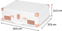 Auna Platenspeler voor platen, USB-platenspeler met luidspreker, Platenspeler in retro-design, Audio Record Player, Moderne vinyl-speler, Krachtige platenspeler turntable — thumbnail 3