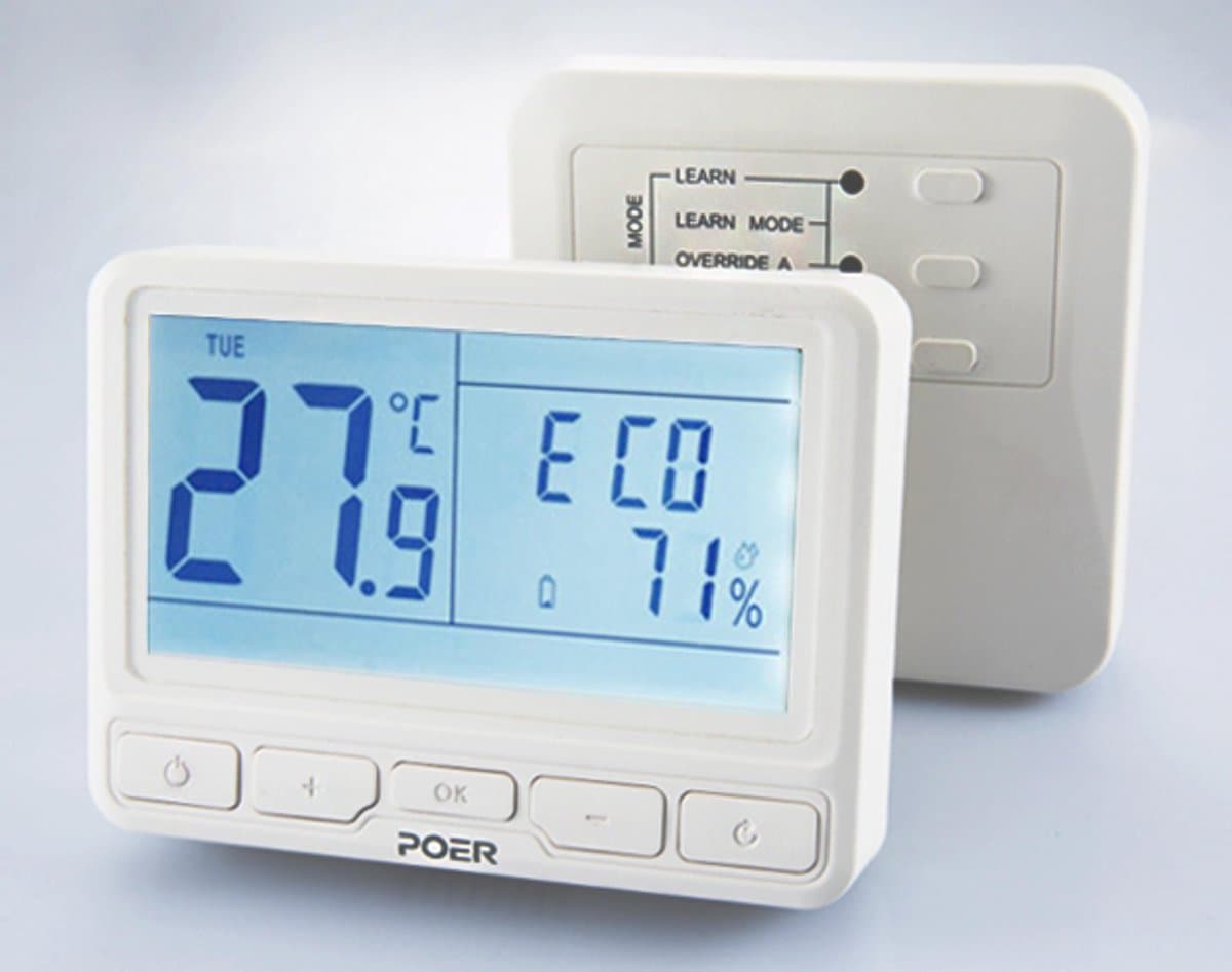 POERECO slimme draadloze thermostaat incl. WIFI gateway — afbeelding 1