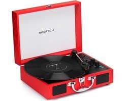 Ricatech RTT21 Advanced Turntable Red