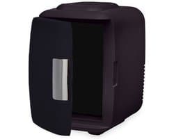 Auronic Mini Koelkast – Skincare Fridge – Make-up & Beauty – Koelen en Verwarmen – 100/240V & 12V Auto Stekker – Draagbaar – 4 Liter – Zwart