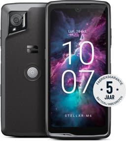 CROSSCALL Stellar M6 Smartphone - 128 GB - 5G - Zwart - 128 GB Zwart — thumbnail 1