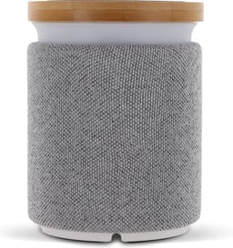 Bamboe draadloze bluetooth speaker, grijs — thumbnail 2